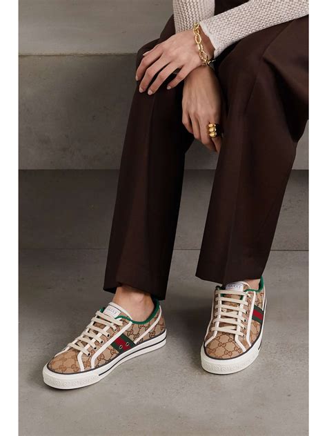 gucci cloth sneakers|vintage Gucci shoes sneakers.